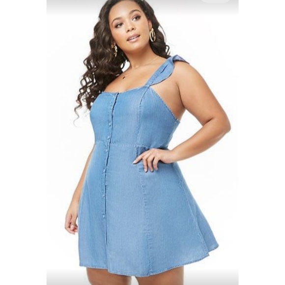 Forever 21 Dresses & Skirts - Forever 21+ | Chambray Mini Dress